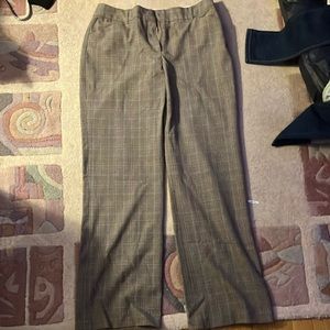 plaid women pants size 10